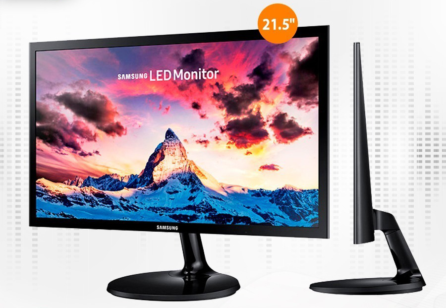 Monitor Samsung LS22F350FHLX, 21.5